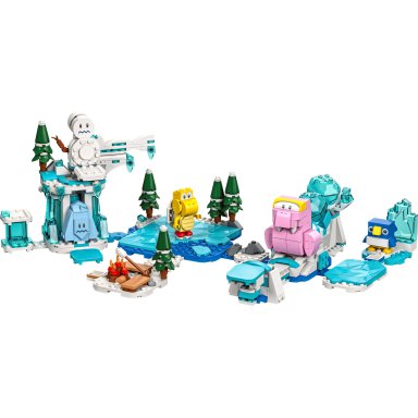 LEGO 71417 Super Mario Śniegowa przygoda Fliprusa – zestaw rozszerzający