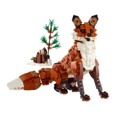 LEGO 31154 Creator 3 w 1 Leśne zwierzęta: Czerwony lis