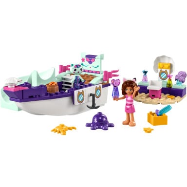 LEGO 10786 Koci domek Gabi Statek i spa Gabi i Syrenkotki