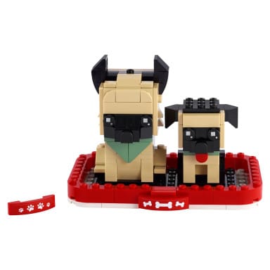LEGO 40440 BrickHeadz Owczarek niemiecki