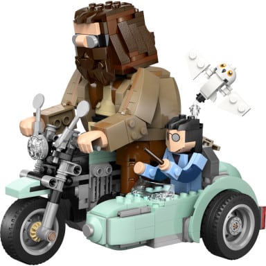 LEGO 76443 Harry Potter Przejażdżka motocyklowa Hagrida i Harry’ego