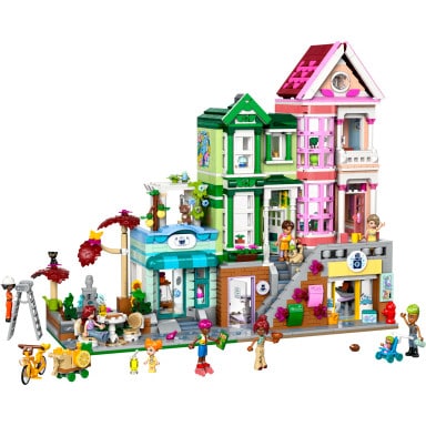 LEGO 42670 Friends Mieszkania i sklepy w mieście Heartlake