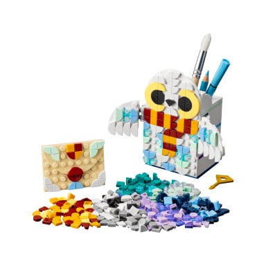 LEGO 41809 DOTS Pojemnik na długopisy w kształcie Hedwigi