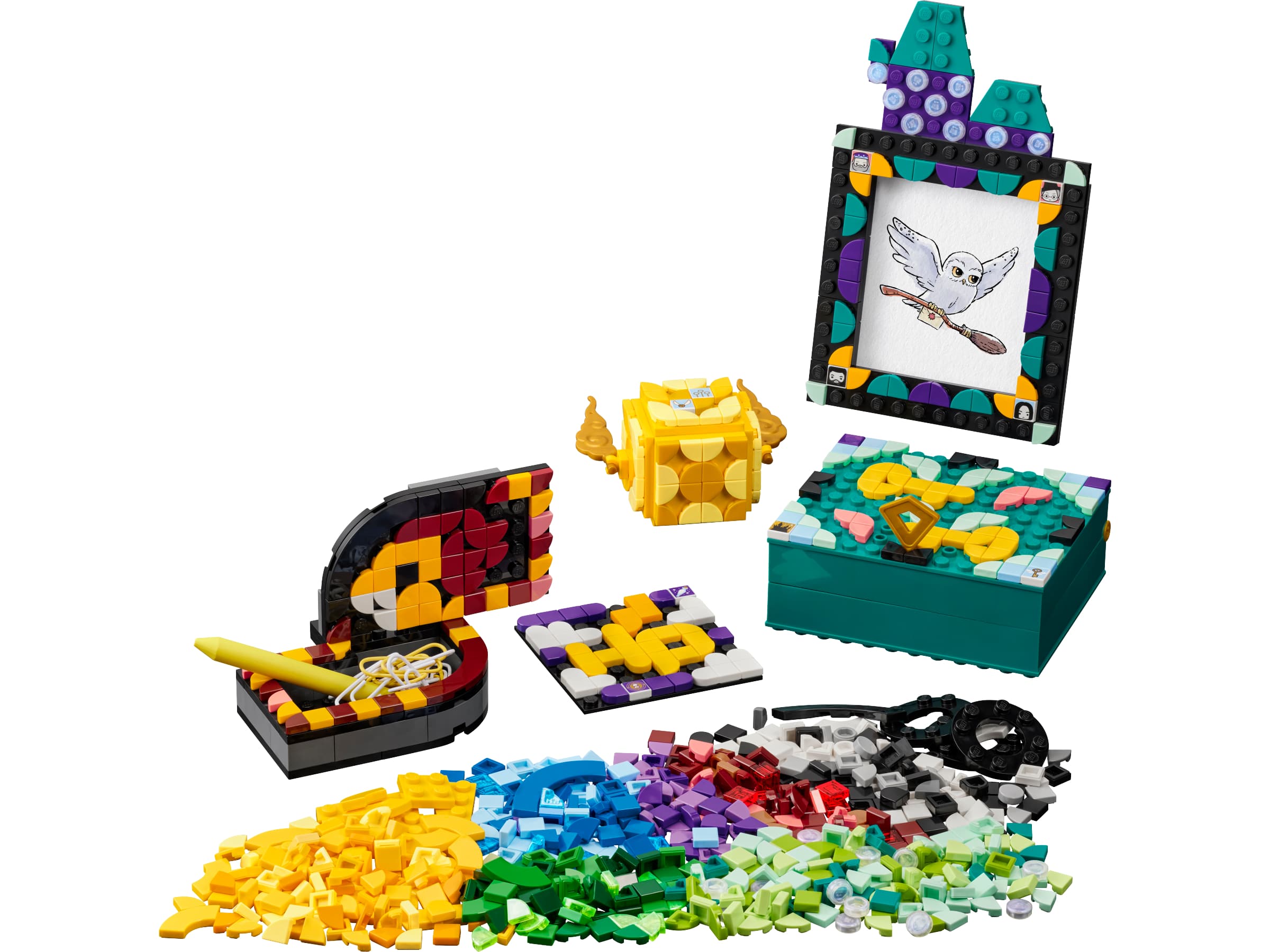 LEGO 41811 DOTS Zestaw na biurko z Hogwartu