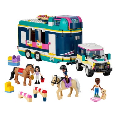 LEGO 41722 Friends Przyczepa na wystawę koni