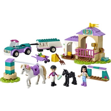 LEGO 41441 Friends Szkółka jeździecka i przyczepa dla konia