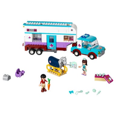 LEGO 41125 Friends Przyczepa lecznicza dla koni