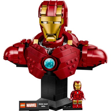 LEGO 76327 Marvel Popiersie Iron Mana MK4
