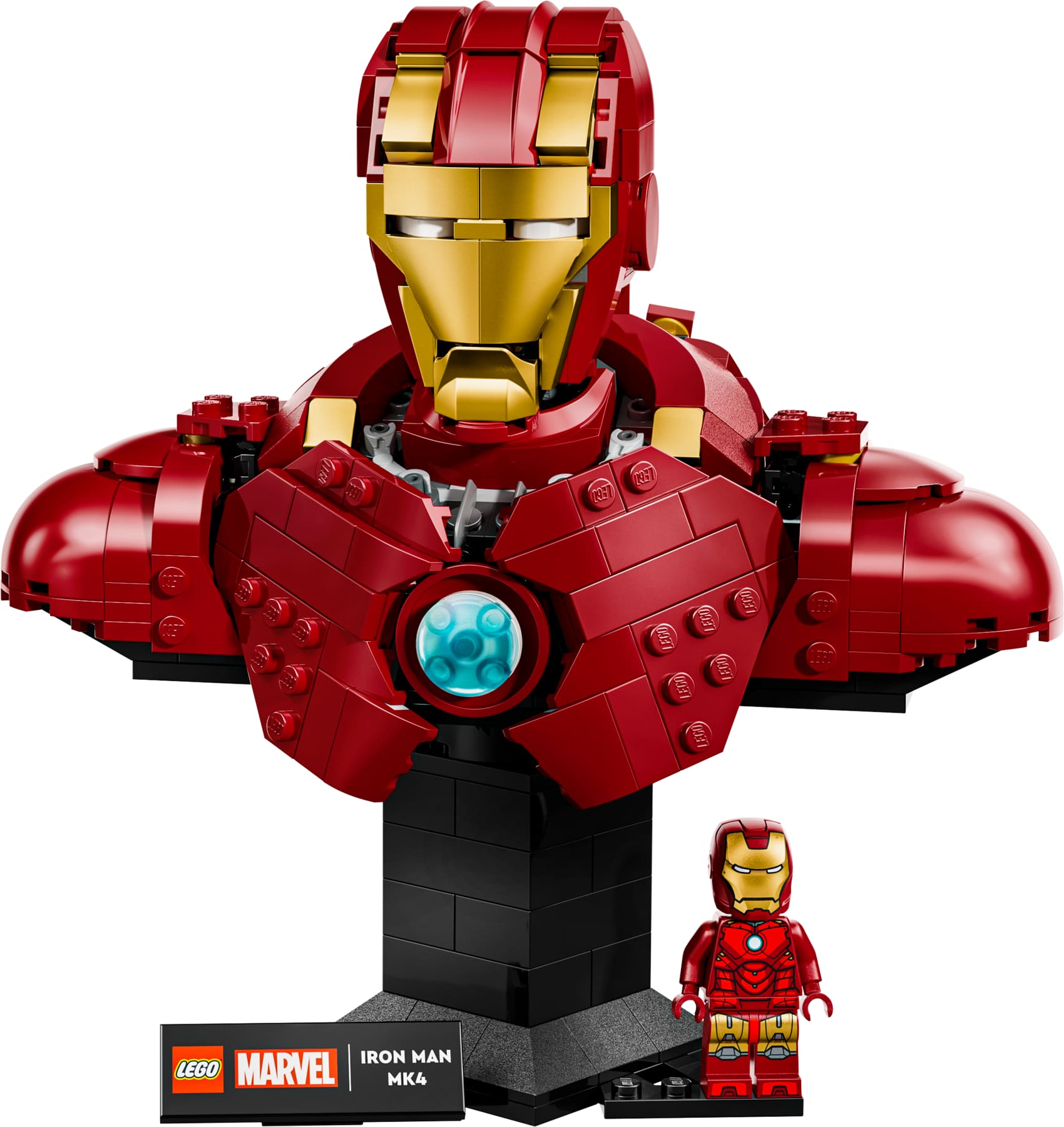 LEGO 76327 Marvel Popiersie Iron Mana MK4