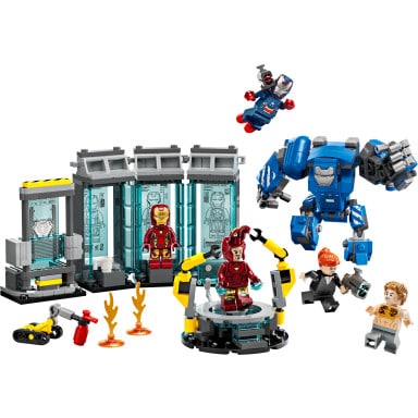 LEGO 76315 Marvel Laboratorium Iron Mana: Zbrojownia