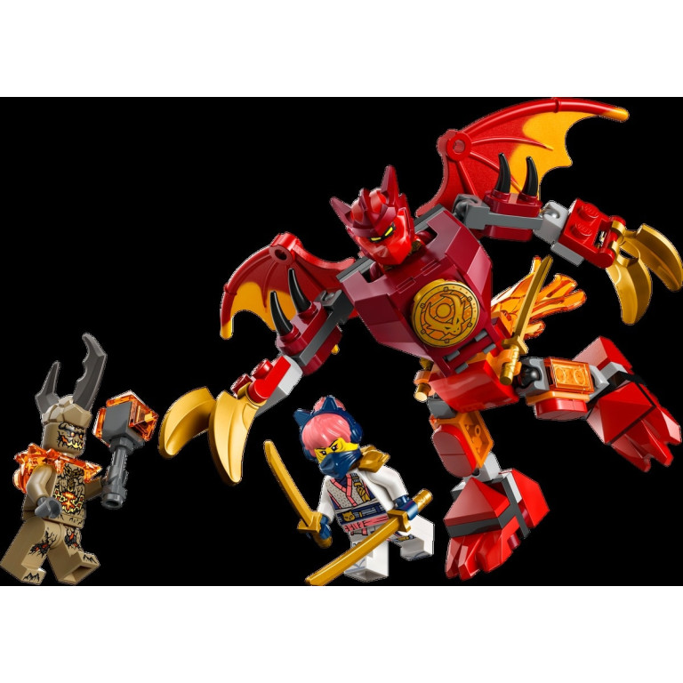 LEGO 71851 NINJAGO Smok-mech Kaia — zestaw bitewny