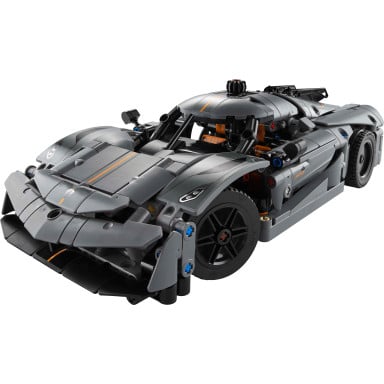 LEGO 42173 Technic Szary hipersamochód Koenigsegg Jesko Absolut
