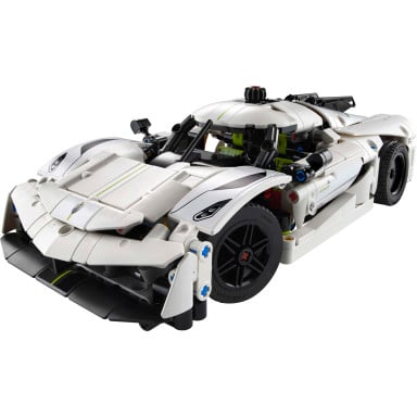 LEGO 42184 Technic Biały hipersamochód Koenigsegg Jesko Absolut