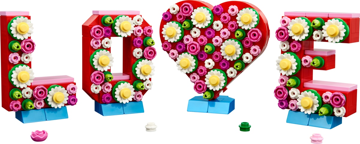 LEGO 40867 Litery pełne miłości