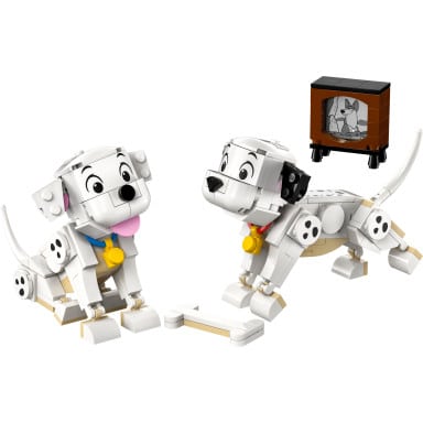 LEGO 43271 Disney 101 dalmatyńczyków — Szczeniaczki Szczęściarz i Penny
