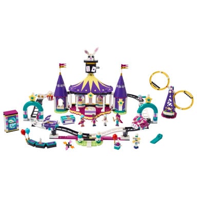 LEGO 41685 Friends Magiczne wesołe miasteczko z kolejką górską