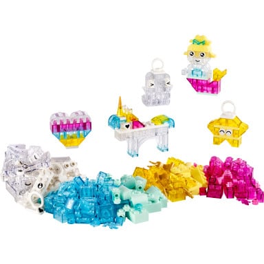 LEGO 11040 Classic Magiczny zestaw z przezroczystymi klockami