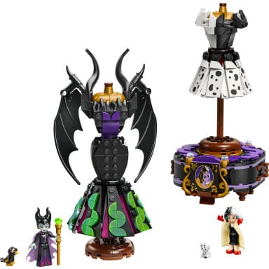 LEGO 43262 Disney Suknie Diaboliny i Cruelli De Mon