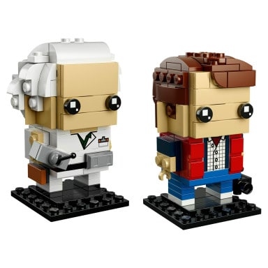 LEGO 41611 BrickHeadz Marty McFly & Doc Brown