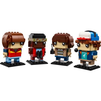 LEGO 40801 BrickHeadz Figurki Dustina, Mike’a, Willa i Lucasa