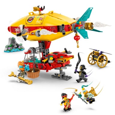 LEGO 80046 Monkie Kid Podniebny sterowiec Monkie Kida
