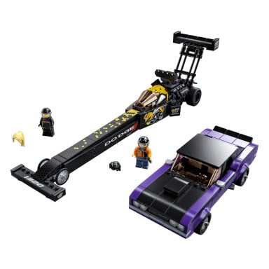 LEGO 76904 Speed Champions Mopar Dodge//SRT Top Fuel Dragster i 1970 Dodge Challenger T/A