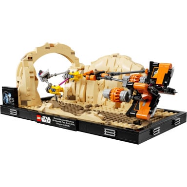 LEGO 75380 Star Wars Diorama: Wyścig ścigaczy w Mos Espa