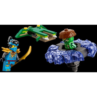 LEGO 71849 NINJAGO Nya kontra zmutowany potwór na spinnerze