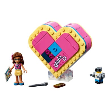 LEGO 41357 Friends Pudełko w kształcie serca Olivii