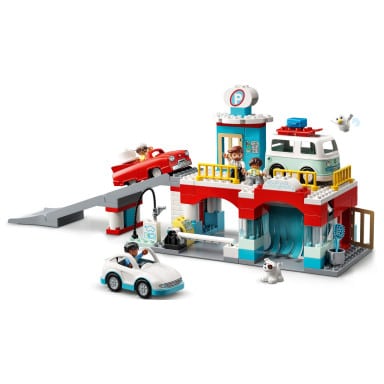 LEGO 10948 Duplo Parking piętrowy i myjnia samochodowa