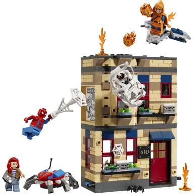 LEGO 76317 Marvel Mieszkanie Petera Parkera