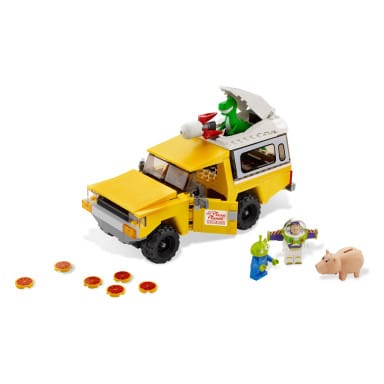 LEGO 7598 Na ratunek ciężarówką Pizza Planet