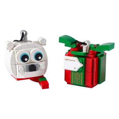 LEGO 40494 Niedźwiedź polarny i pudełko z prezentem
