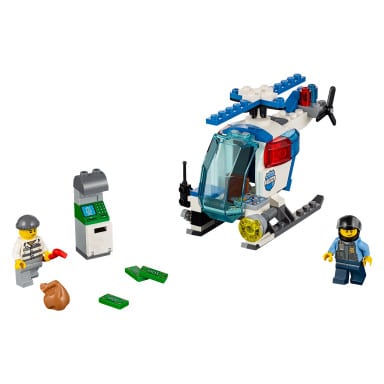 LEGO 10720 Juniors Policyjny helikopter pościgowy