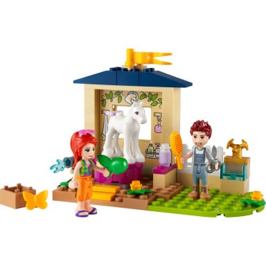 LEGO 41696 Friends Kąpiel dla kucyków w stajni