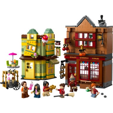LEGO 76452 Harry Potter Markowy sprzęt do quidditcha i lodziarnia