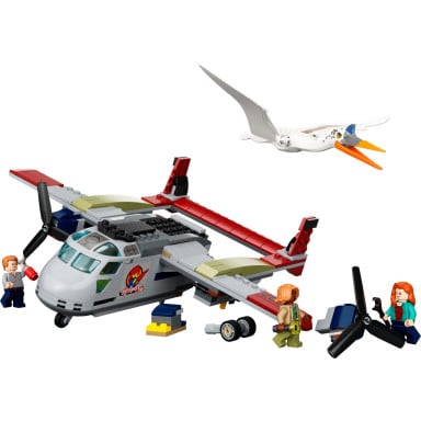 LEGO 76947 Jurassic World Kecalkoatl: zasadzka z samolotem