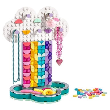 LEGO 41905 DOTS Tęczowy stojak na biżuterię