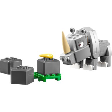LEGO 71420 Super Mario Nosorożec Rambi — zestaw rozszerzający