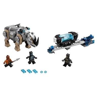 LEGO 76099 Marvel Super Heroes Pojedynek z nosorożcem w pobliżu kopalni