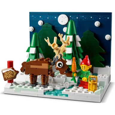 LEGO 40484 Podwórko Świętego Mikołaja