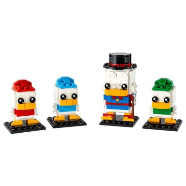 LEGO 40477 BrickHeadz Sknerus McKwacz, Hyzio, Dyzio i Zyzio