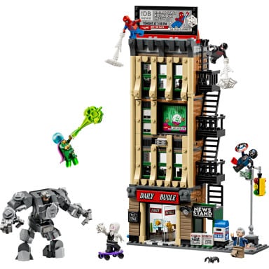 LEGO 76342 Marvel Spider-Man kontra Mysterio: Daily Bugle
