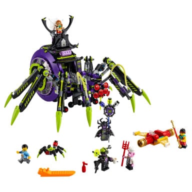 LEGO 80022 Monkie Kid Baza arachnoidów Spider Queen