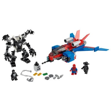 LEGO 76150 Marvel Spider-Man Pajęczy odrzutowiec kontra mech Venoma