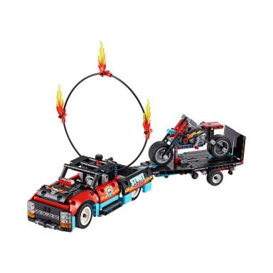LEGO 42106 Technic Furgonetka i motocykl kaskaderski