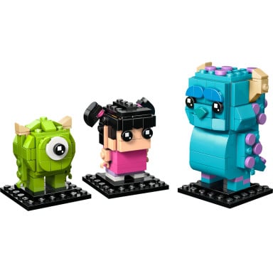 LEGO 40861 BrickHeadz Figurki Sulley’ego, Mike’a i Boo