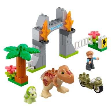 LEGO 10939 Jurassic World Ucieczka tyranozaura i triceratopsa