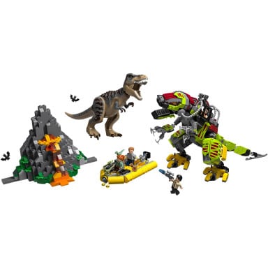 LEGO 75938 Jurassic World Tyranozaur kontra mechaniczny dinozaur