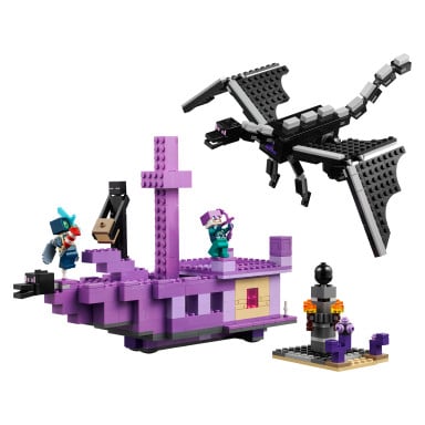LEGO 21264 Minecraft Smok Kresu i statek Kresu